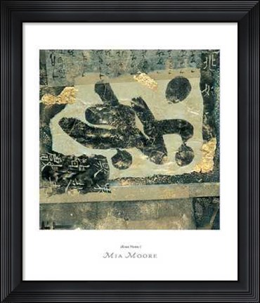 Framed Asian Visions I Print