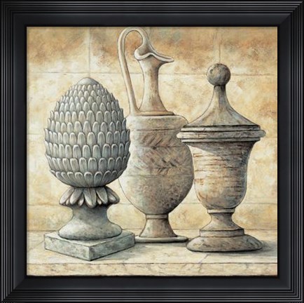 Framed Michael Garnier - Golden Classic II Size 19.75x19.75 Print
