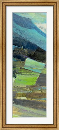 Framed View of the Coast Panel II Print