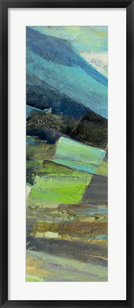 Framed View of the Coast Panel II Print