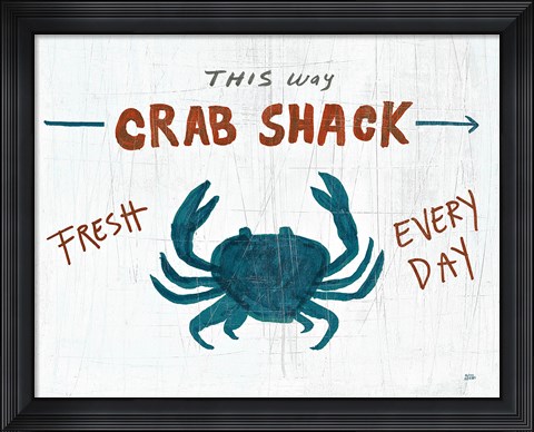 Framed Ahoy X Print