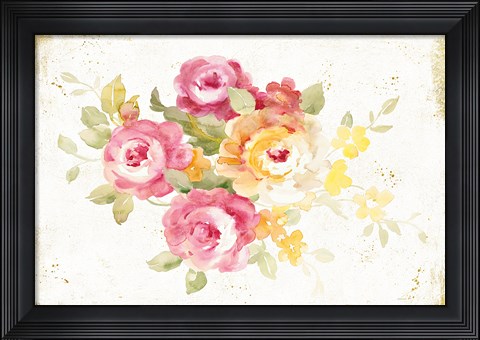 Framed Midsummer IV Gold Print