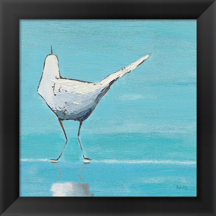 Framed Egret II Print