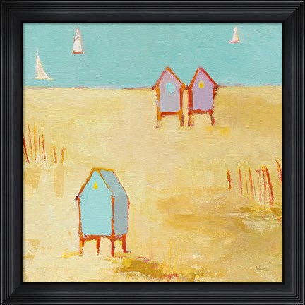Framed Cabanas Print