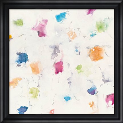 Framed Glitterati I Print