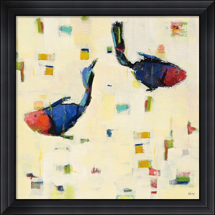 Framed One Fish Two Fish Big Print