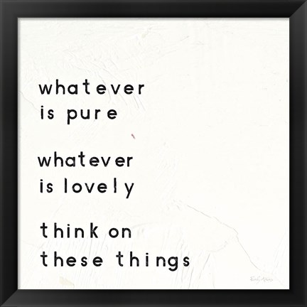 Framed Words of Encouragement IV Print