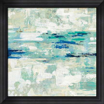 Framed Underwater Reflections II Crop Print