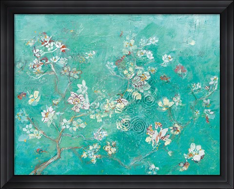 Framed Butter Blossoms Flowers Print
