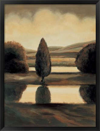 Framed Daybreak I Print