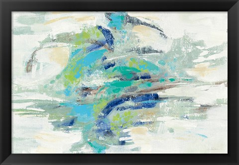 Framed River Whirlpool Print