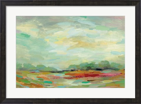 Framed Sunrise Field Print
