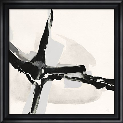 Framed Creamy Neutral I Print