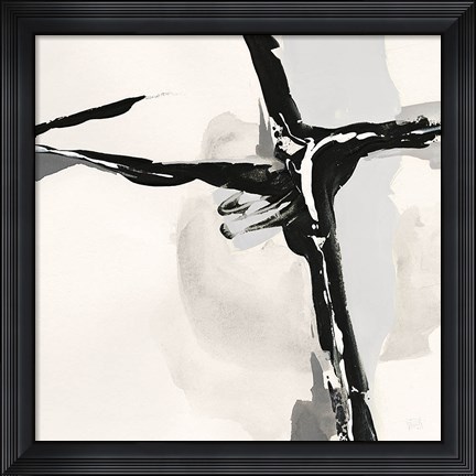 Framed Creamy Neutral II Print