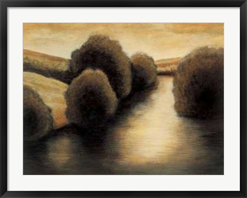 Framed Reflective Vista II Print