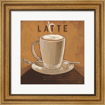 Framed Coffee and Co IV Print