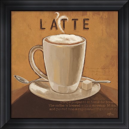 Framed Coffee and Co IV Print