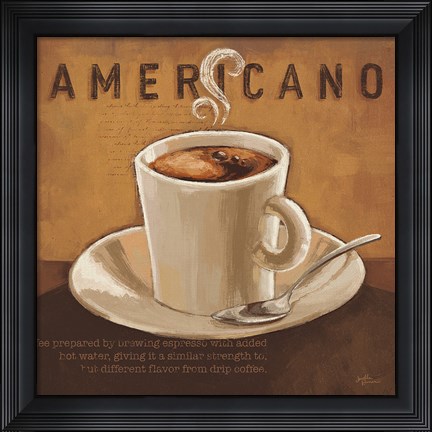 Framed Coffee and Co II Print