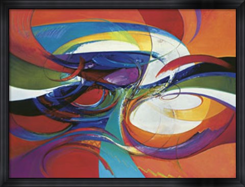 Framed Passport: Bora Bora Print