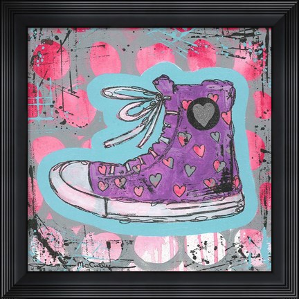 Framed Sneaker Print