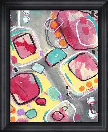 Framed Just Roll With It Print