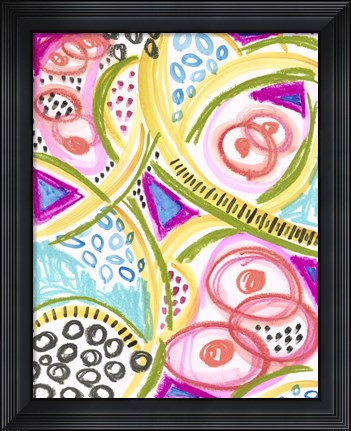 Framed Lemons Or Grapefruit Print