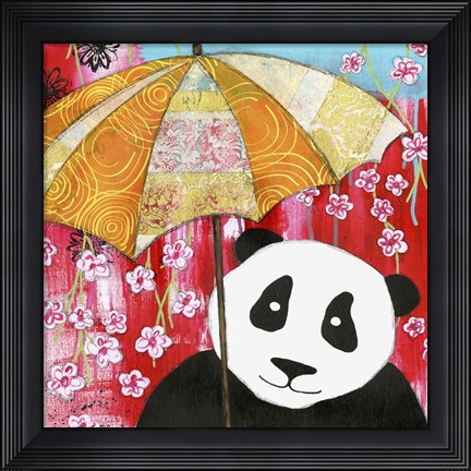 Framed Panda Print