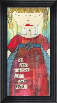 Framed Take Flight Print