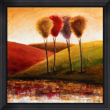 Framed Endless Hills I Print