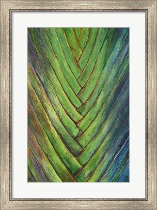 Framed Tropical Crop I Print