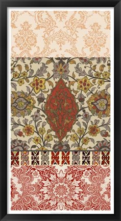 Framed Bohemian Tapestry I Print