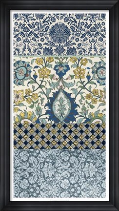 Framed Bohemian Tapestry III Print