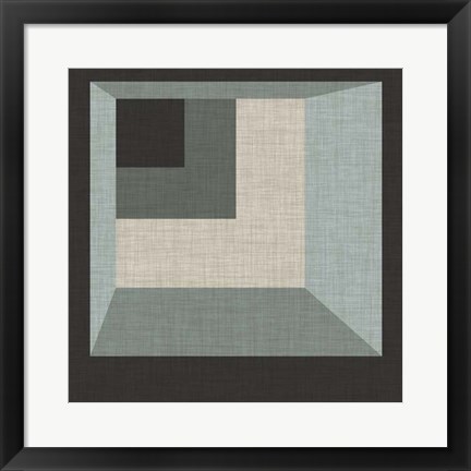 Framed Geometric Perspective I Print