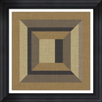 Framed Geometric Perspective V Print