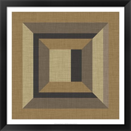Framed Geometric Perspective V Print