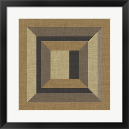 Framed Geometric Perspective V Print
