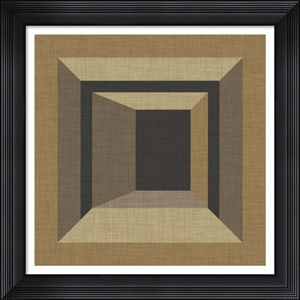 Framed Geometric Perspective VII Print