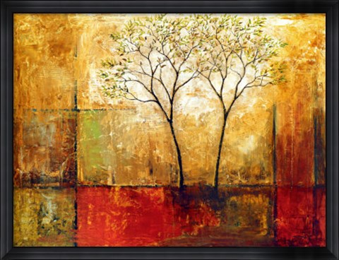 Framed Morning Luster I Print