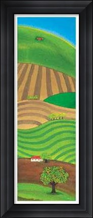 Framed Colline Toscane I Print