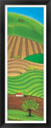 Framed Colline Toscane I Print