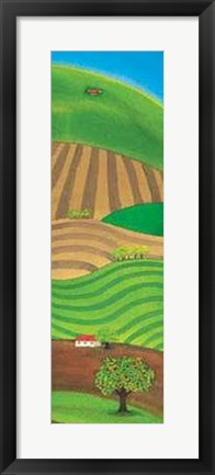 Framed Colline Toscane I Print