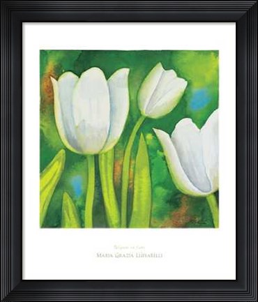 Framed Tulipani in Fiore Print
