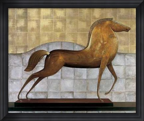 Framed Horse I Print