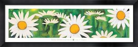 Framed Campo di Margherite Print
