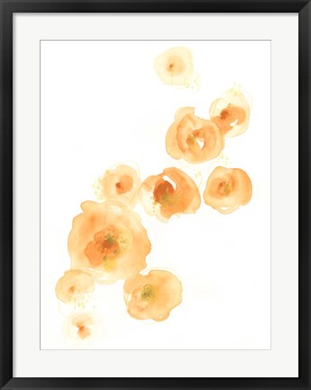 Framed Falling Blossoms I Print