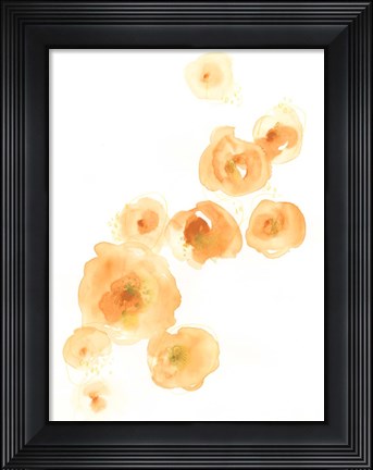 Framed Falling Blossoms I Print