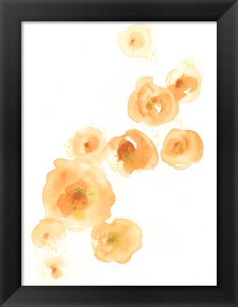 Framed Falling Blossoms I Print