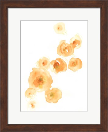 Framed Falling Blossoms I Print
