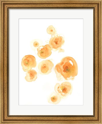 Framed Falling Blossoms II Print