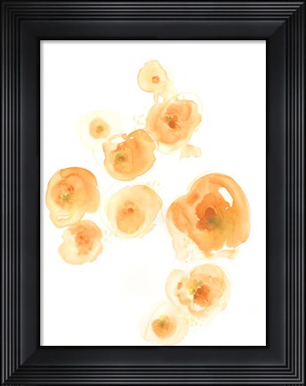 Framed Falling Blossoms II Print